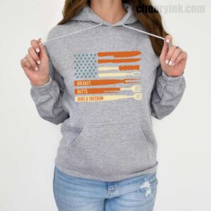 Hoodie Brisket Butts Ribs Freedom 19
