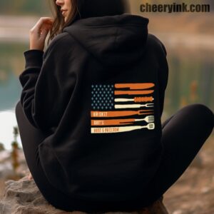 Hoodie Brisket Butts Ribs Freedom 4