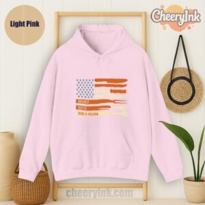 Hoodie Brisket Butts Ribs Freedom Light