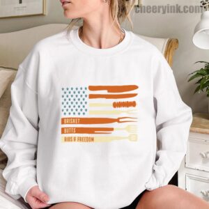 Sweatshirt Brisket Butts Ribs Freedom 12
