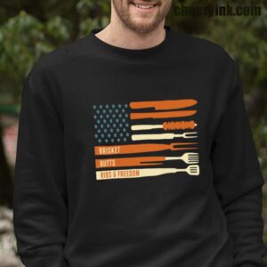 Sweatshirt Brisket Butts Ribs Freedom 16