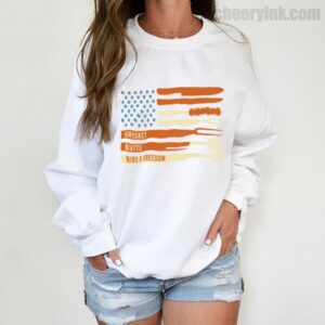 Sweatshirt Brisket Butts Ribs Freedom 3
