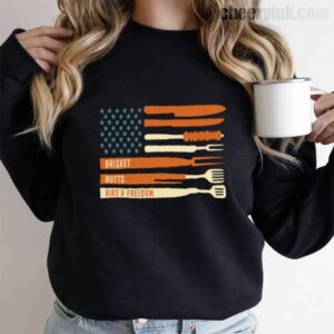Sweatshirt Brisket Butts Ribs Freedom 9