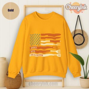 Sweatshirt Brisket Butts Ribs Freedom
