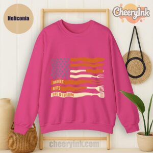 Sweatshirt Brisket Butts Ribs Freedom