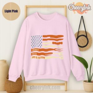 Sweatshirt Brisket Butts Ribs Freedom Light