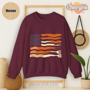 Sweatshirt Brisket Butts Ribs Freedom