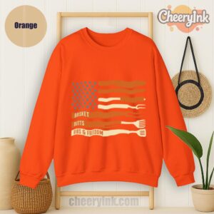 Sweatshirt Brisket Butts Ribs Freedom