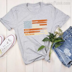 Tshirt Brisket Butts Ribs Freedom 15 T