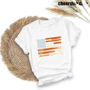Tshirt Brisket Butts Ribs Freedom 28 T