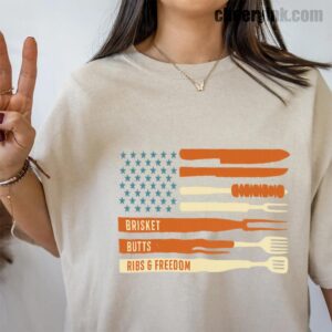 Tshirt Brisket Butts Ribs Freedom 39 T