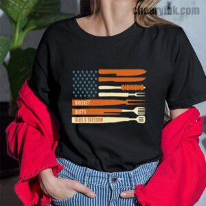 Tshirt Brisket Butts Ribs Freedom 43 T