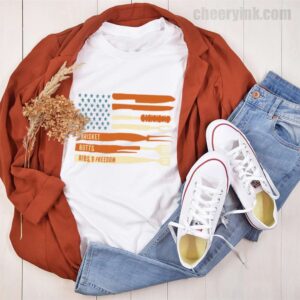 Tshirt Brisket Butts Ribs Freedom 44 T