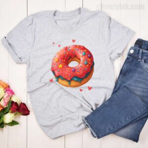 Tshirt Sweet Love Donut 18 T