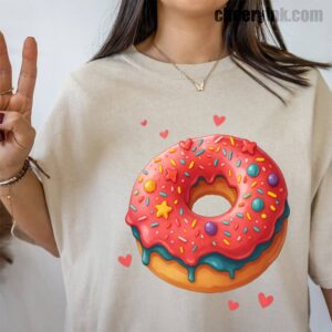 Tshirt Sweet Love Donut 39 T