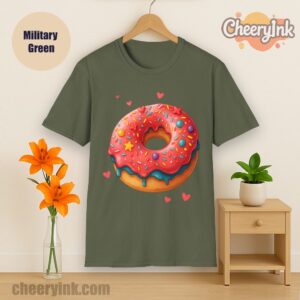 Tshirt Sweet Love Donut Military
