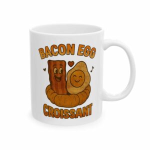 Bacon Egg And Cheese Croissant Right