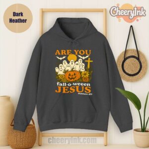 Hoodie Are You Fall O Ween Jesus Dark