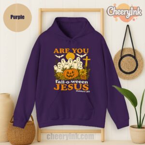 Hoodie Are You Fall O Ween Jesus