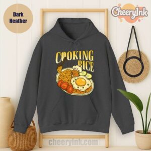 Hoodie Cooking Rice Dark