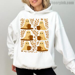 Hoodie Cute Ghosts Coffee 1