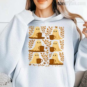 Hoodie Cute Ghosts Coffee 15