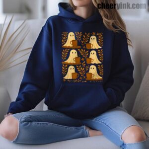 Hoodie Cute Ghosts Coffee 16