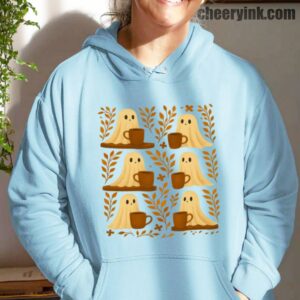 Hoodie Cute Ghosts Coffee 18