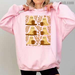 Hoodie Cute Ghosts Coffee 2