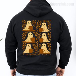 Hoodie Cute Ghosts Coffee 27