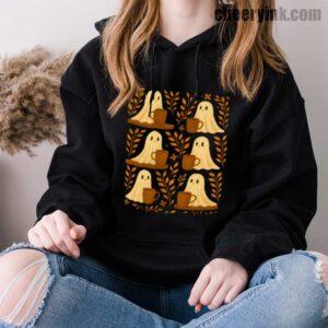Hoodie Cute Ghosts Coffee 33