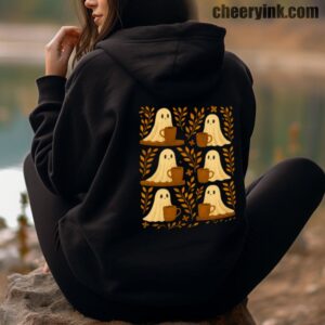 Hoodie Cute Ghosts Coffee 4