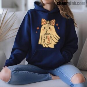 Hoodie Diet Coke Halloween Ghost Bow 16