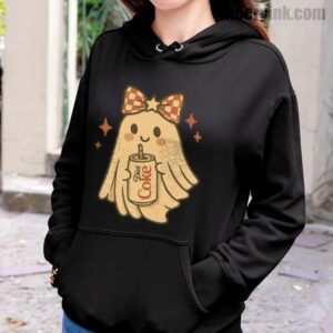 Hoodie Diet Coke Halloween Ghost Bow 20