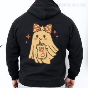 Hoodie Diet Coke Halloween Ghost Bow 27