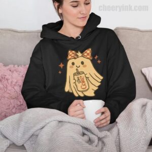 Hoodie Diet Coke Halloween Ghost Bow 32