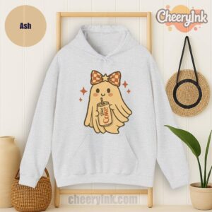 Hoodie Diet Coke Halloween Ghost Bow