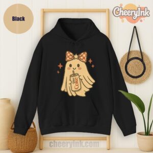 Hoodie Diet Coke Halloween Ghost Bow