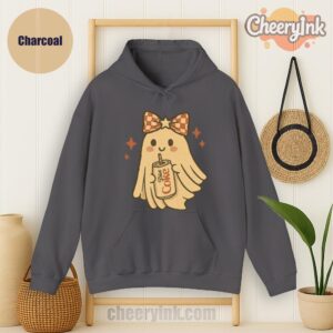 Hoodie Diet Coke Halloween Ghost Bow