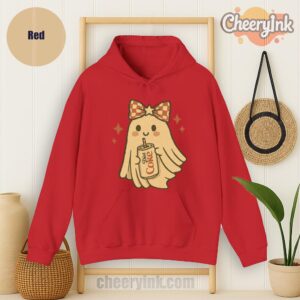 Hoodie Diet Coke Halloween Ghost Bow