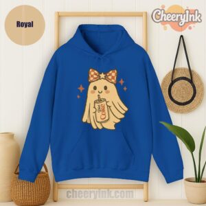 Hoodie Diet Coke Halloween Ghost Bow