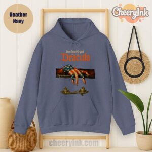 Hoodie Halloween Dracula Heather