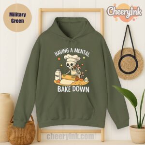 Hoodie Having A Mental Bake Down Military