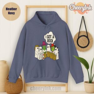 Hoodie I Got A Rock Ghost Heather