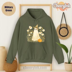 Hoodie Spooky Witchy Military