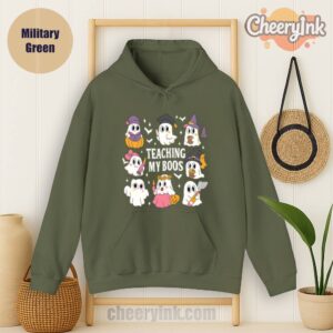 Hoodie Teaching My Boos Military