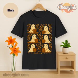 Shirt Cute Ghosts Coffee