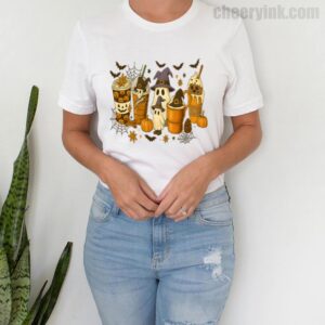 Shirt Skeleton Coffee Cups 4 T