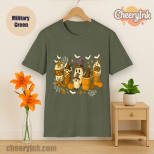 Shirt Skeleton Coffee Cups Military