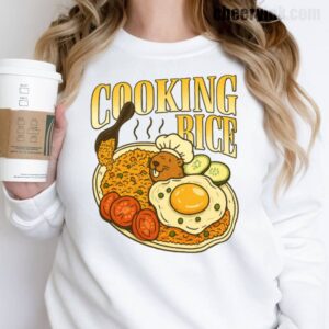 Sweatshirt Cooking Rice 17